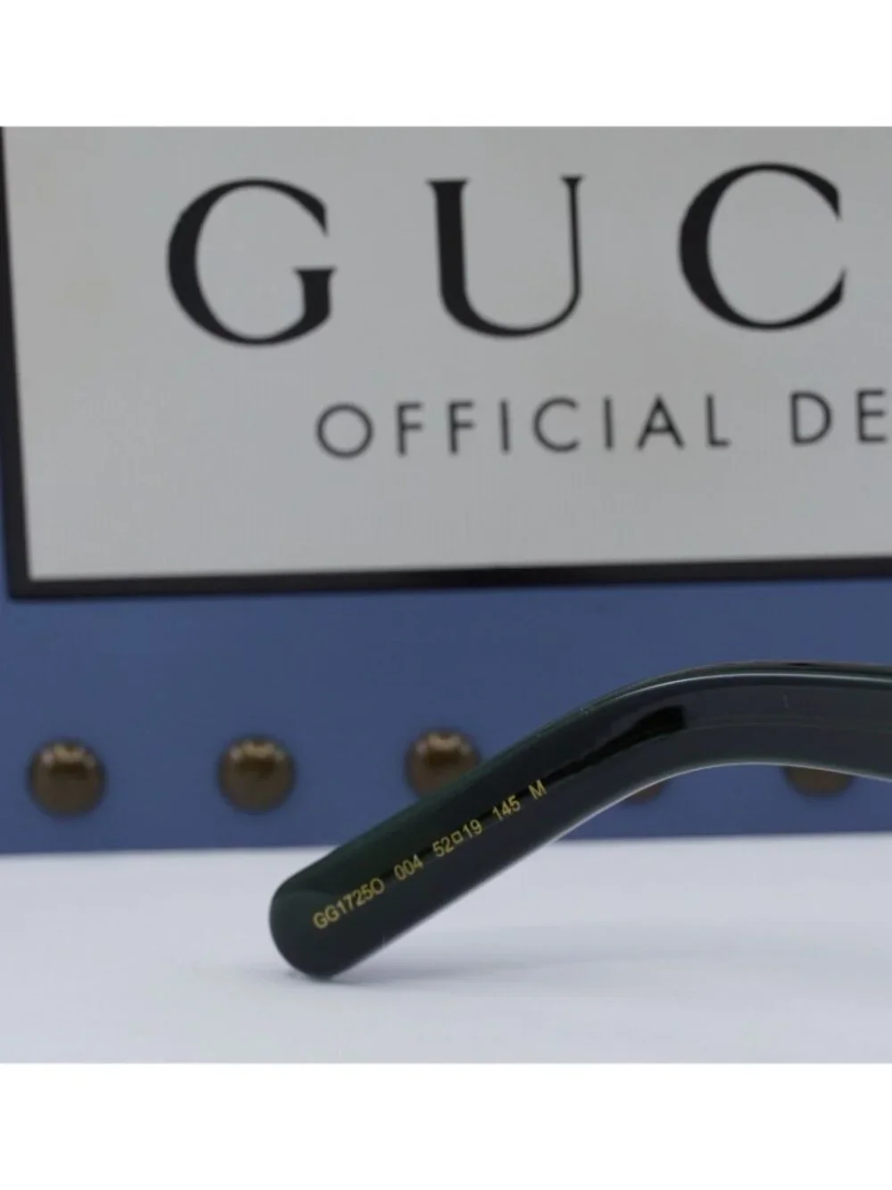 Gucci GG1725O 004 Square Eyeglasses 52mm - Green